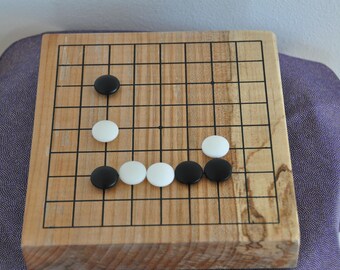 9x9 Spalted Maple Goban Go Board 9x9 Spalted Maple Goban Go Board