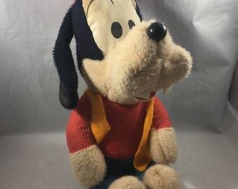 vintage goofy stuffed animal