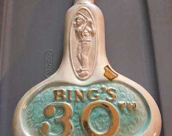 Bings 30th Jim Beam Decanter