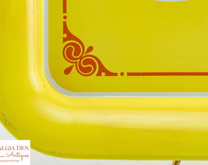 Vintage Bar Serving Tray | Kessler Whiskey | Vintage Barware | Bar Decor