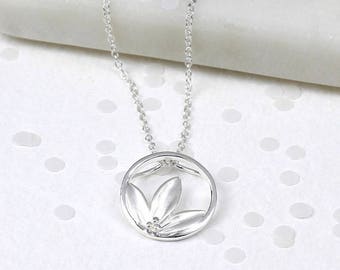 Devony Lotus Pendant, Sterling Silver, Lotus Necklace, Lotus Jewelry, Flower Pendant, Flower Necklace, Flower Jewelry, Silver Flower, Flower