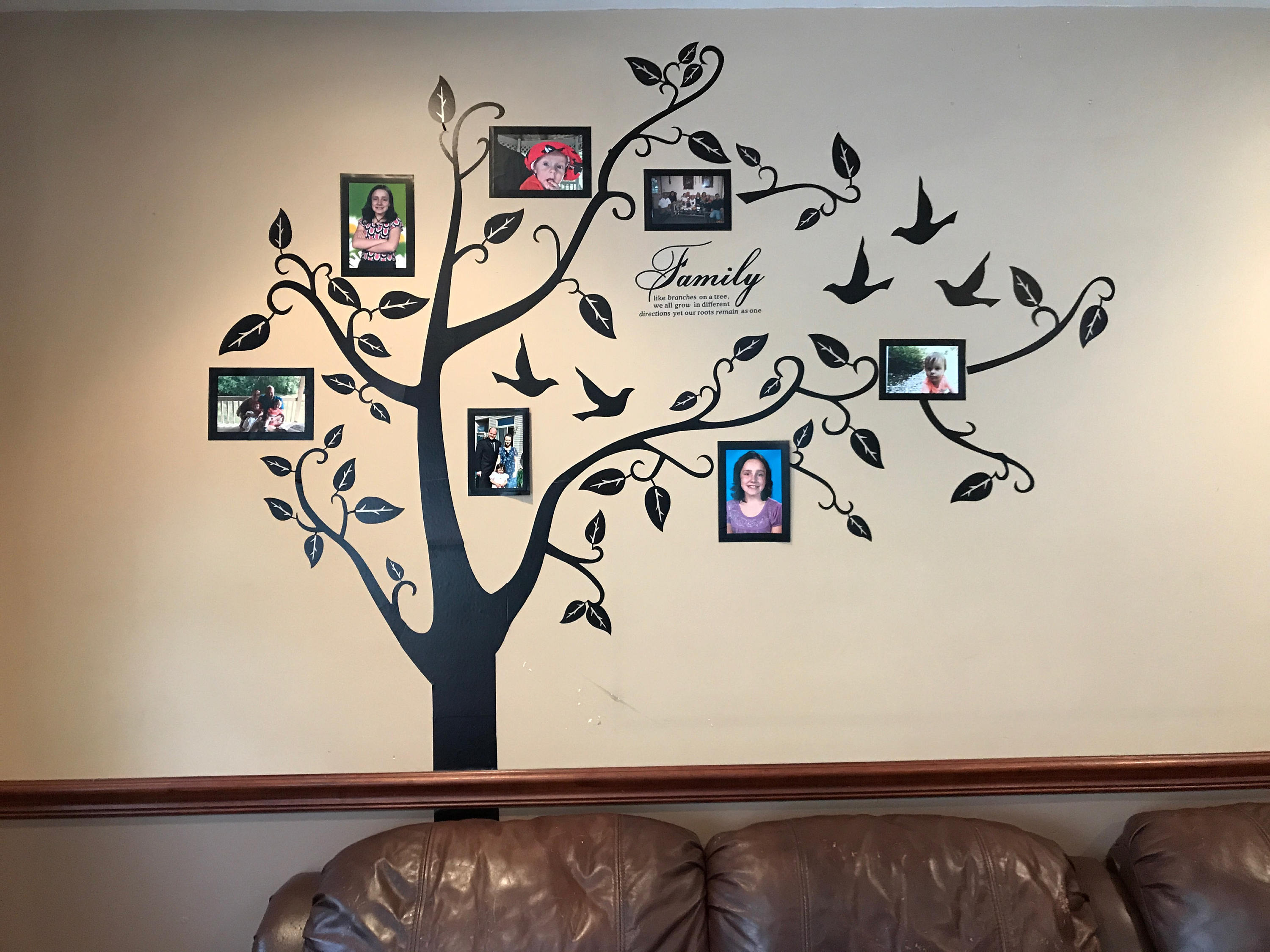 Wall decal/Family Tree Wall decal/Living Room Wall