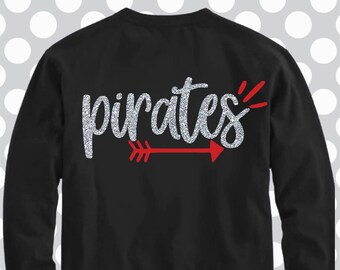 Pirates svg, SVG, DxF, EpS, Cut file, arrow svg, Pirates, shortsandlemons, SVG, football svg, football sister, football mom svg, pirate svg