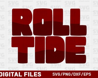 Roll Tide SVG | Alabama Crimson Tide SVG