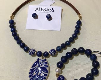 Talavera jewerly set