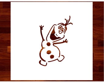 olaf drawing etsy