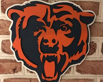 Chicago Bears Wall Art chicago bears art | etsy Chicago Bears Wall Art chicago bears art | etsy