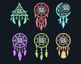 Free Free 190 Dream Catcher Monogram Svg Free SVG PNG EPS DXF File