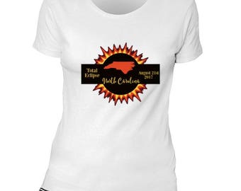 SVG and DXF Total Eclipse 2017 North Carolina