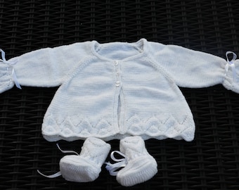 Set Cardigan and booties