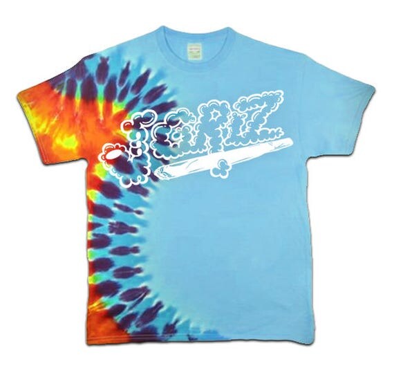 kush tie dye shirt