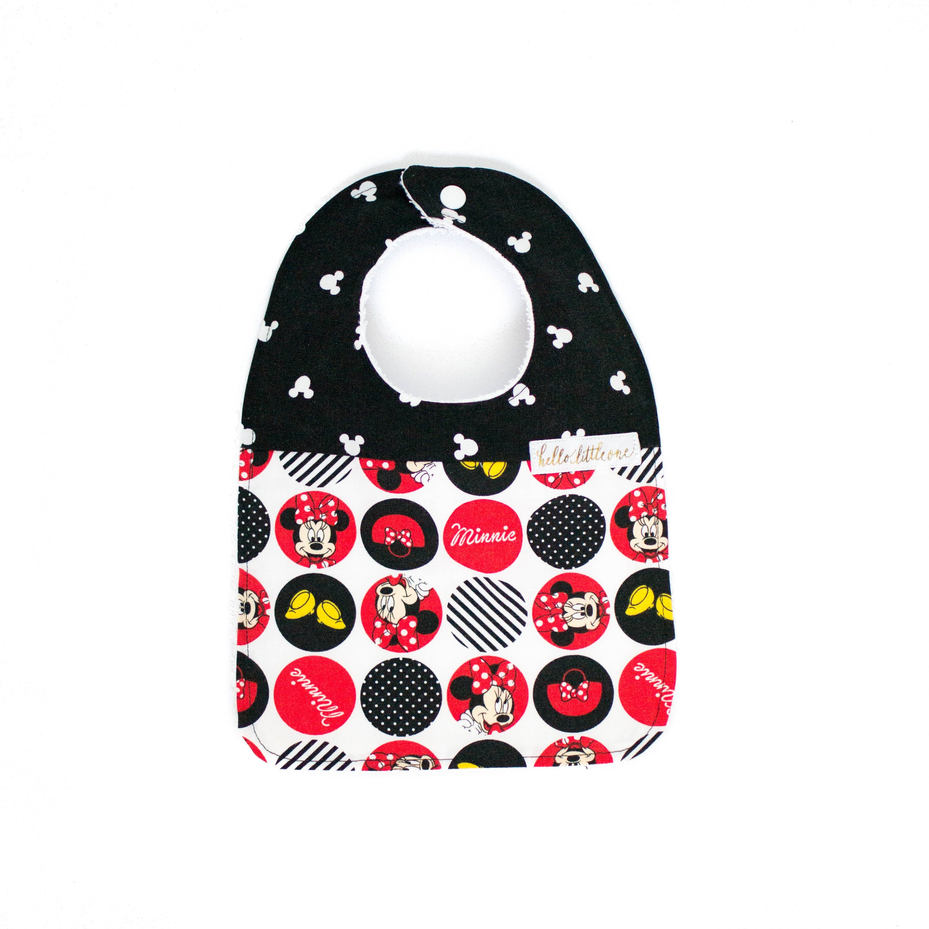 Minnie Mouse Baby Bib Disney Minnie Mouse Print Baby Bib