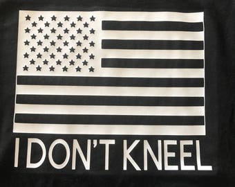 SVG I Dont Kneel Boycott NFL National Anthem American