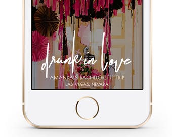 Bachelorette Party Snapchat Filter, Bachelorette Snapchat Filter, Personalized Bachelorette Geofilter, Custom Snapchat Geofilter