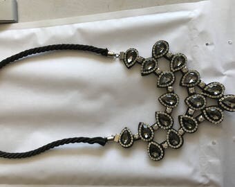 Necklace is on the felt all Crystal