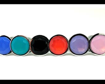 MATURE/ADULT BDSM Custom Handmade Small Cute Uninque Crystal Stone Anal Butt Plug Sex Toy Pink Blue Lavender Black Red Colour