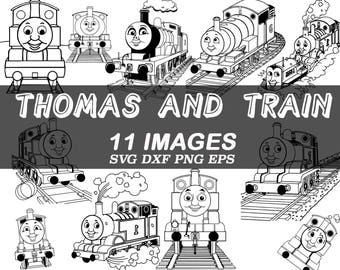 Thomas the train svg | Etsy