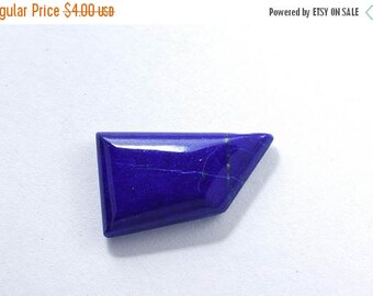 50%Dis AAA 100 Percent Natural Lapis Lazuli Cabochon Stone 15x25x5.5mm 19.60 Cts(9223-24)