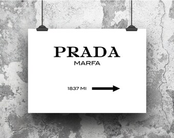 Prada marfa 1837 mi poster Clearance