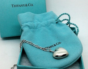 Tiffany & Co silver //collier 925 //code promo / / cllier silver heart / / heart necklace //bride// promotion code / / something special