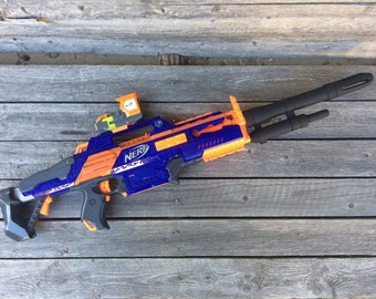 nerf m60 gun machine mod barrel extension blaster strike