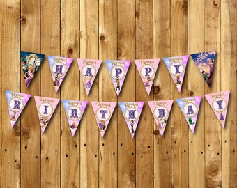 Rapunzel banner | Etsy
