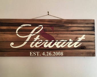 Custom pallet sign order