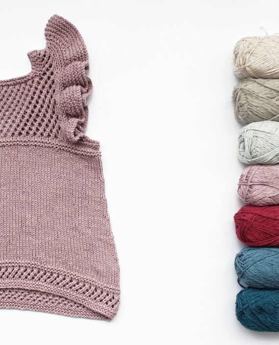 DROPS Belle Cotton Linen Viscose yarn Crochet yarn Knitting