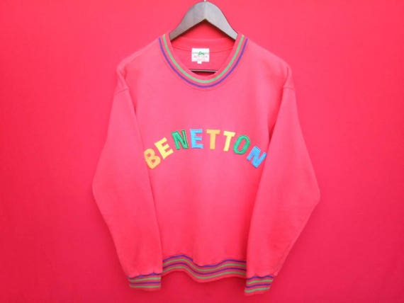 vintage benetton sweatshirts mens