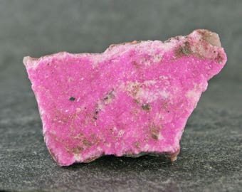 Cobalto Calcite Mineral Specimen: Pink Rose Natural Druzy