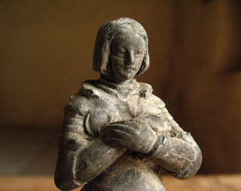 Jeanne D'arc, Joan of Arc, French sculpture, 1900s