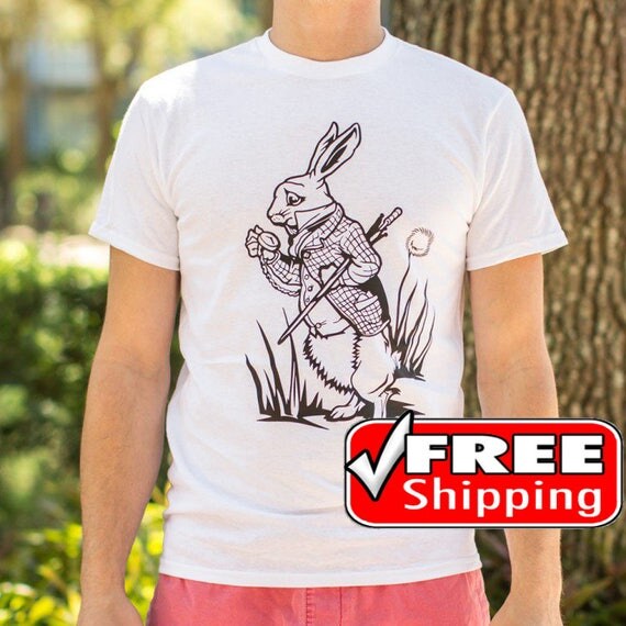 Rabbit Shirt Animal Shirt Bunny Vintage Shirt Funny Shirt