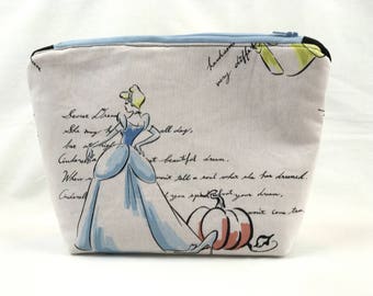 Cinderella Inspired Makeup Bag