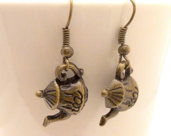 Teapot Earrings