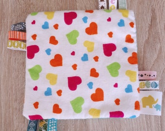 Doudou étiquettes plat