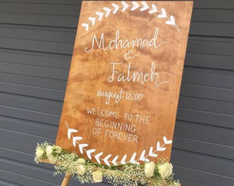 Wedding/ Engagement Sign