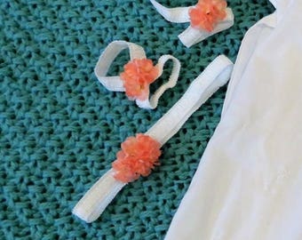 Footless sandals & headband