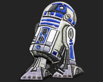 R2-D2 patch Star Wars patch movie patch embroidered patch iron on patch bag patch hat patch gift