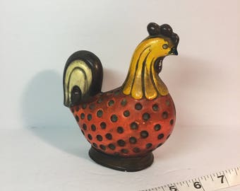 Vintage Ceramic Rooster By Homco /Japan