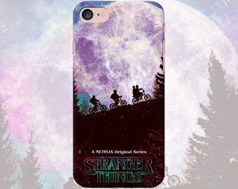 Stranger things phone case iPhone 7 7 Plus 6 6s 6 plus 5 5s 5se 4 Samsung galaxy case s7 edge s7 s6 s5 s4 s3 tv series movie print