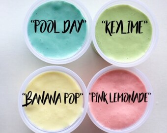Summer Collection Fluffy Slimes
