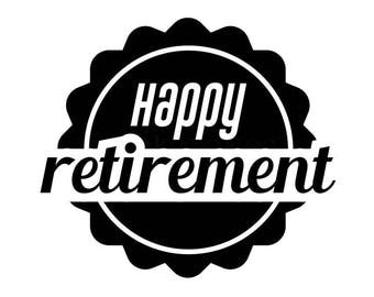 Download Retirement svg | Etsy