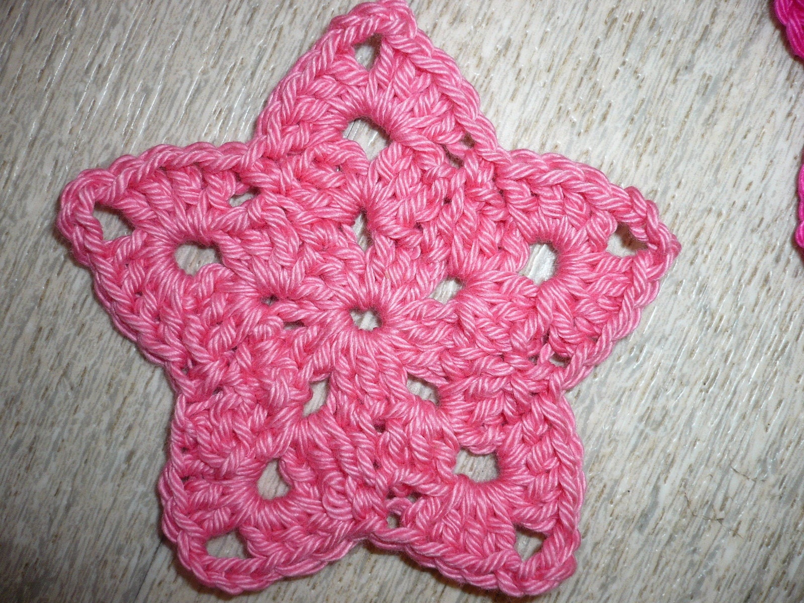 4 star crochet applique sewing applique crochet star applique, applique ...