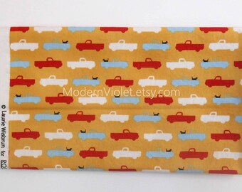 Pooches & Pickups, Laurie Wisbrun for Robert Kaufman OOP Dogs in Trucks