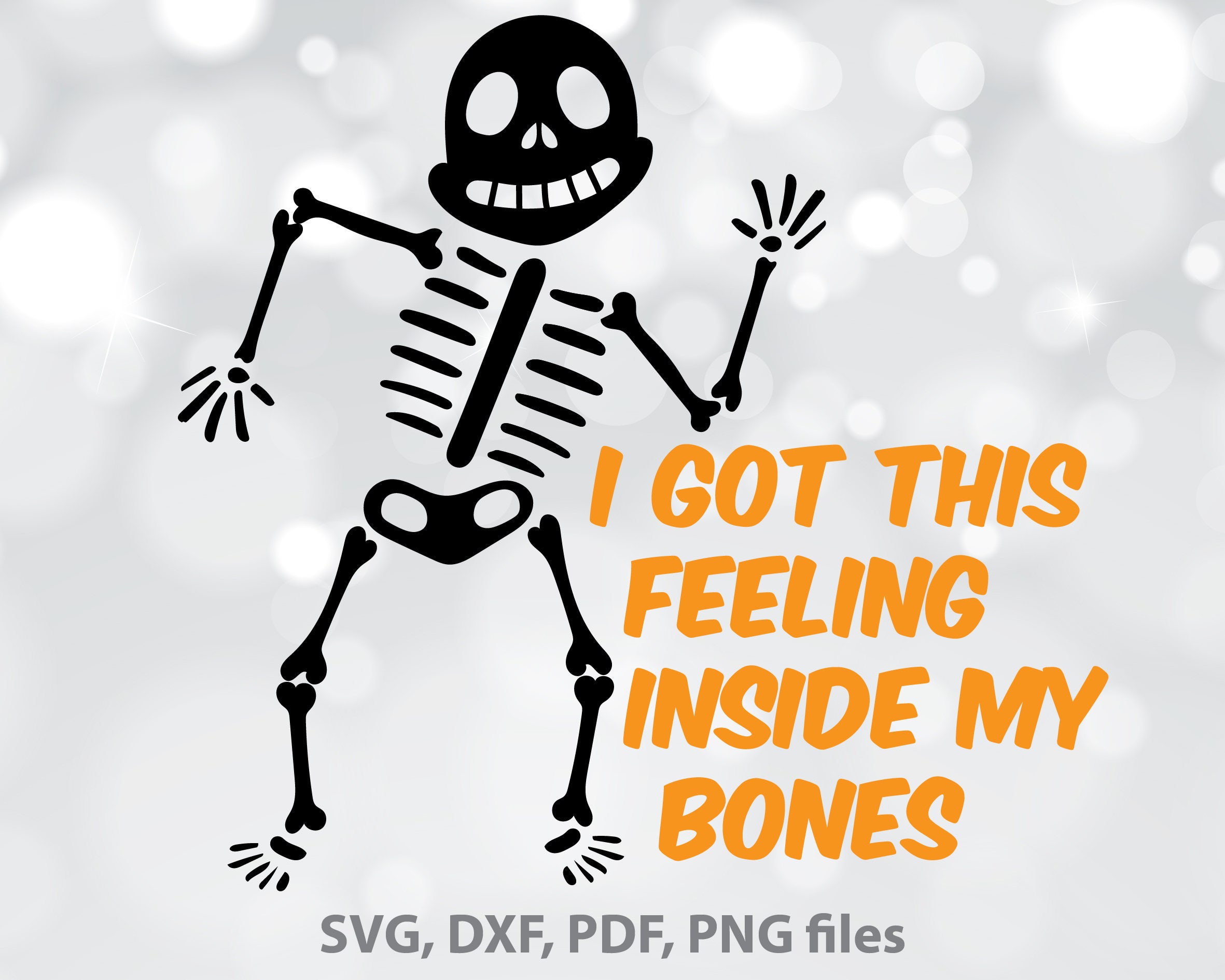 Download Halloween decal Skeleton svg Funny dxf Cricut downloads