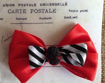 broche-barrette camée