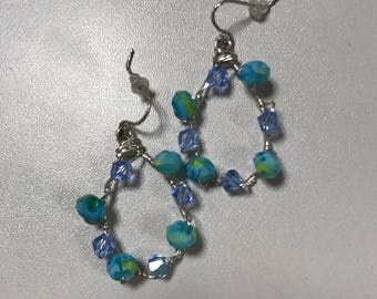 Sterling silver and Swarovski Summers