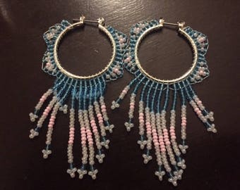 Native American Indian beaded earrings