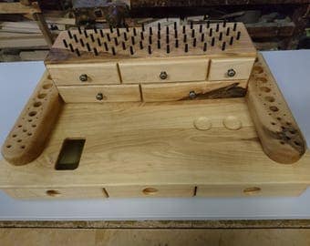 Fly tying bench - 8-drawer