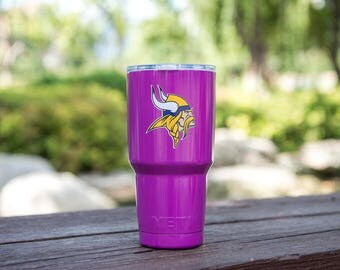Minnesota Vikings Yeti Cup Minnesota Vikings Yeti Cup Decal Minnesota Vikings Yeti Cup Stickers Minnesota Vikings Yeti Cup Personalized